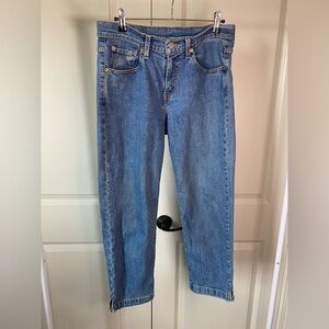 Levi’s slim capri vintage jeans